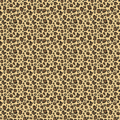 Animal Safari Collection Cheetah Spots 12 x 12 Double-Sided Scrapbook Paper by SSC Designs - 15 Pack