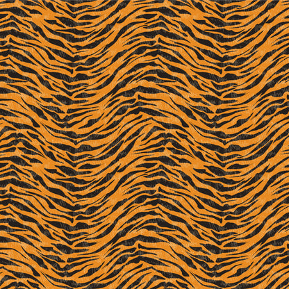 Animal Safari Collection Tiger Stripes 12 x 12 Double-Sided Scrapbook Paper by SSC Designs - 15 Pack