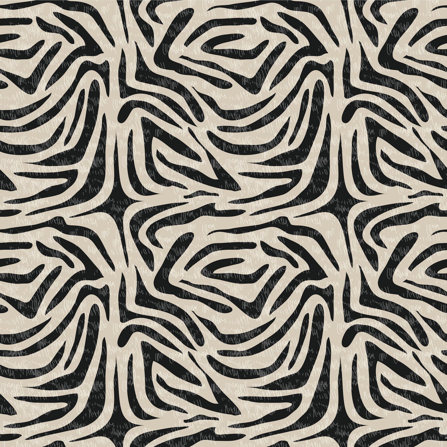 Animal Safari Collection Zebra Stripes 12 x 12 Double-Sided Scrapbook Paper by SSC Designs - 15 Pack