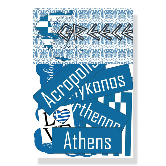 Greece Collection Laser Cut Ephemera Scrapbook Embellishments by SSC Designs - 3 Packs